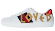 Buy (W) Gucci Ace Brodé ''Loved'' 505328-DOPEO-9095
