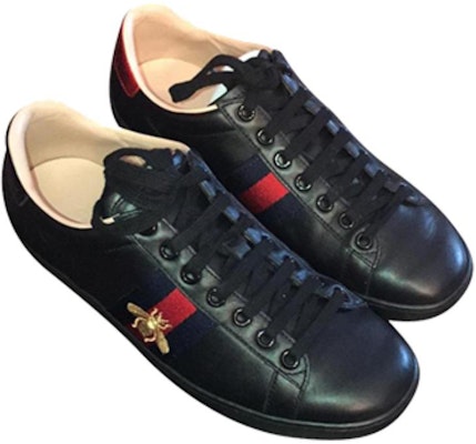 (W) Gucci Ace Bordado Bajo 'Negro' 431942-A38G0-1284 Order (W) Gucci Ace Bordado Bajo 'Negro' 431942-A38G0-1284