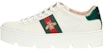 (W) Gucci Ace Sulaman Platform 'Putih' 577573-DOPE0-9064