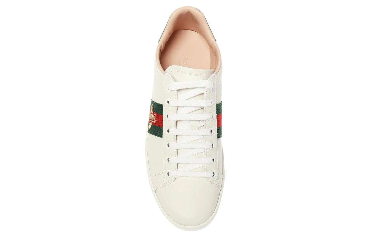 (Women) Gucci Ace Embroidered Platform 'White'