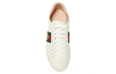 (Women) Gucci Ace Embroidered Platform 'White'