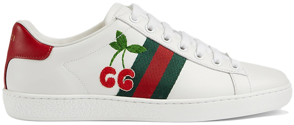(W) Gucci Ace GG '樱桃' 653135-1XG60-9065 Order (W) Gucci Ace GG '樱桃' 653135-1XG60-9065