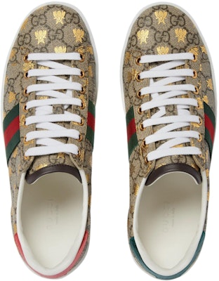 (Women) Gucci Ace GG Supreme 'Bees' 550051-9N050-8465 Lookbook (Women) Gucci Ace GG Supreme 'Bees' 550051-9N050-8465
