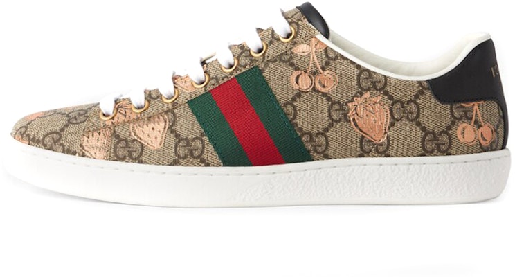 (Women) Gucci Ace GG Supreme 'Berry Print' 433900-UM610-8295 Buy (Women) Gucci Ace GG Supreme 'Berry Print' 433900-UM610-8295
