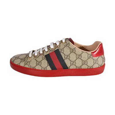 (W) Gucci Ace GG Supreme 'Brown'