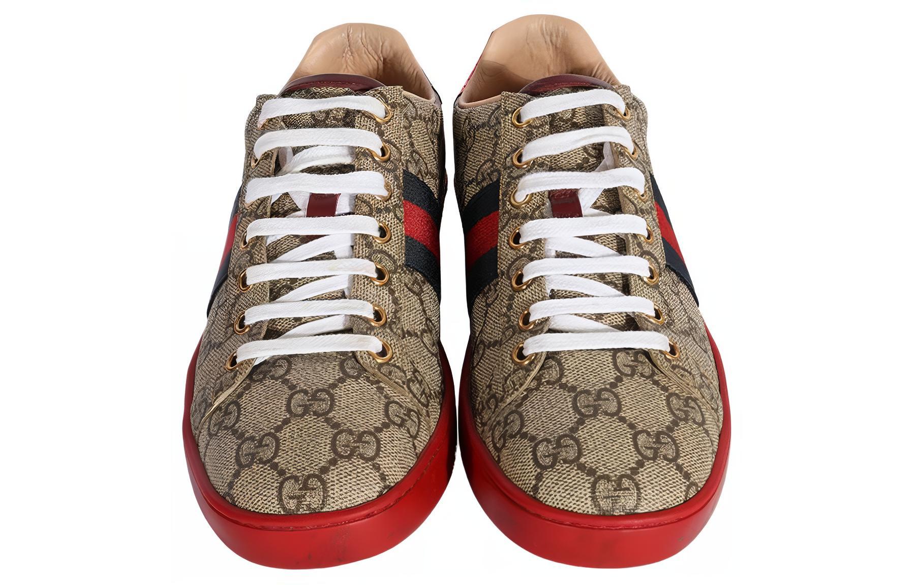 Lookbook (W) Gucci Ace GG Supreme 'Coklat' 433900-K2LH0-9767