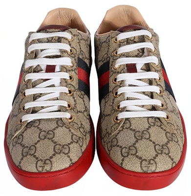 (W) Gucci Ace GG Supreme 'Coklat' 433900-K2LH0-9767 Lookbook (W) Gucci Ace GG Supreme 'Coklat' 433900-K2LH0-9767