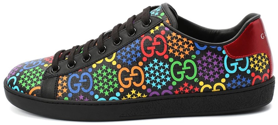 (Women) Gucci Ace GG Supreme Low 'Psychedelic - Black' 610086-H2020-1110 Buy (Women) Gucci Ace GG Supreme Low 'Psychedelic - Black' 610086-H2020-1110