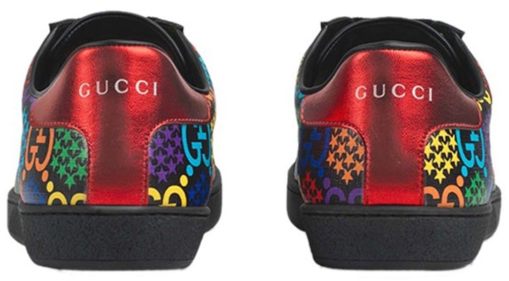 (W) Gucci Ace GG Supreme 低帮鞋 '迷幻黑色' 610086-H2020-1110 Lookbook (W) Gucci Ace GG Supreme 低帮鞋 '迷幻黑色' 610086-H2020-1110