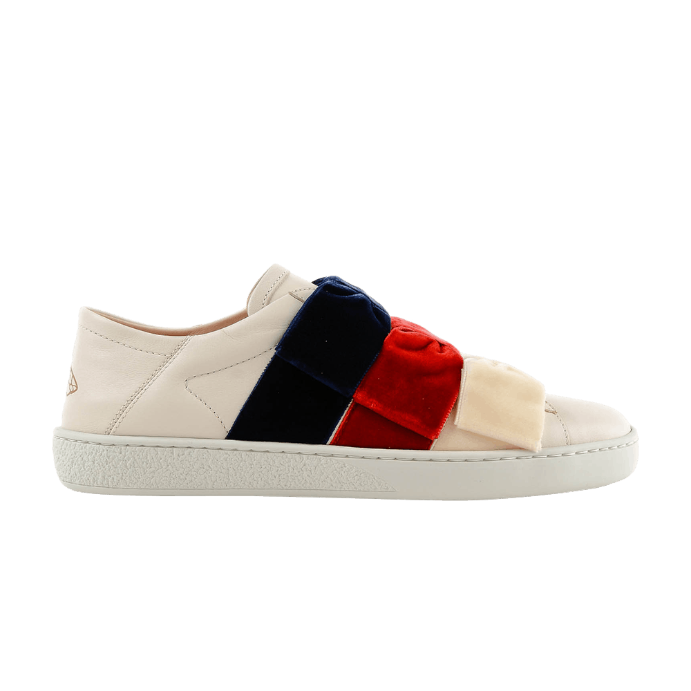 (Women) Gucci Ace Leather Low 'Ribbons' 524989-0RD20-9093