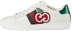 Buy (W) Gucci Ace Rendah 'GG Apple Patch - Putih' 611377 DOPE0 9064