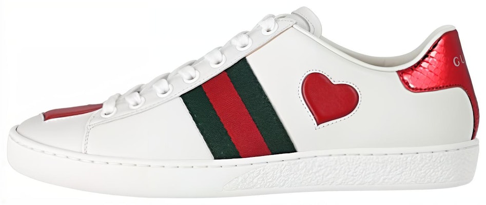 (Women) Gucci Ace Low 'Heart' 435638-A38M0-9074 Buy (Women) Gucci Ace Low 'Heart' 435638-A38M0-9074
