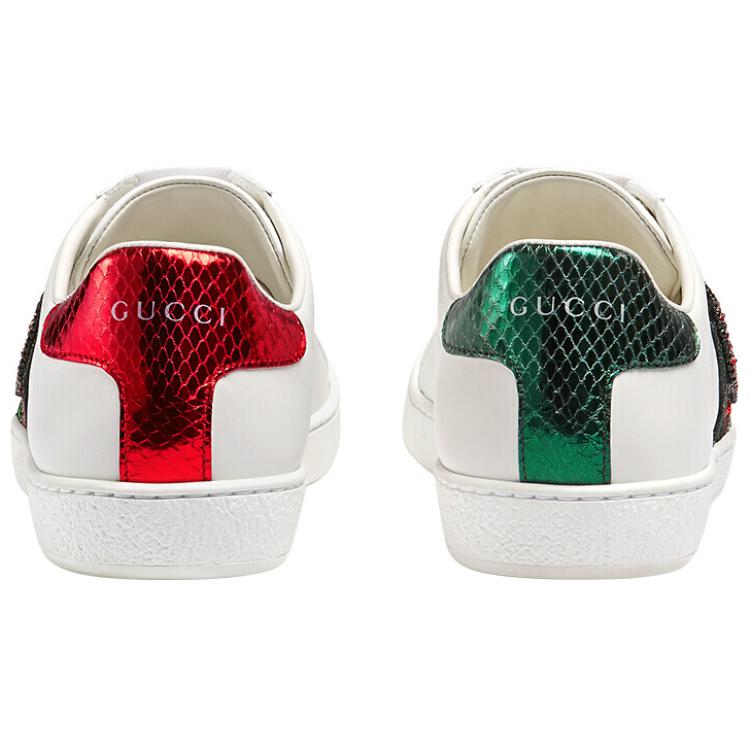Purchase (W) Gucci Ace Low ''Lips Sequin - Wit'' 431919-A38I0-9068