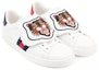 Lookbook (W) Gucci Ace Low Top Kulit 'Sulaman Kucing Marah' 479053-D0P80-9182
