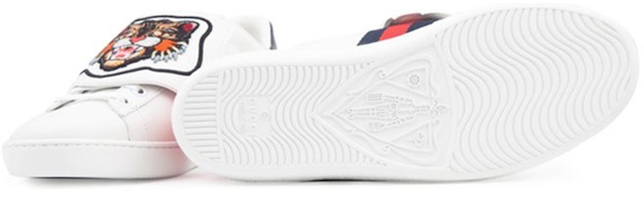 (Women) Gucci Ace Low Top Leather 'Embroidered Angry Cat' 479053-D0P80-9182 Purchase (Women) Gucci Ace Low Top Leather 'Embroidered Angry Cat' 479053-D0P80-9182