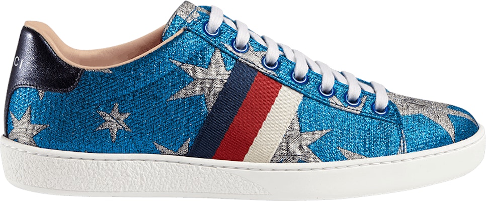 (女性)Gucci Ace 金銀絲“星空” 432755-9BW20-4071 Buy (女性)Gucci Ace 金銀絲“星空” 432755-9BW20-4071