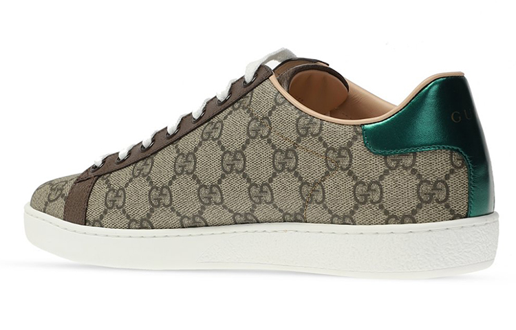 Order (W) Zapatillas Casuales Gucci Ace Series Marrón para Skate. 623235-2BL10-8660