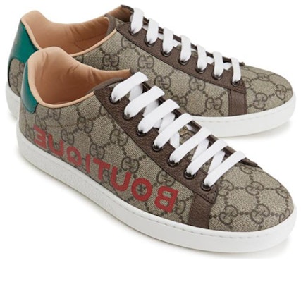 (W) Zapatillas Casuales Gucci Ace Series Marrón para Skate. 623235-2BL10-8660 Shop (W) Zapatillas Casuales Gucci Ace Series Marrón para Skate. 623235-2BL10-8660