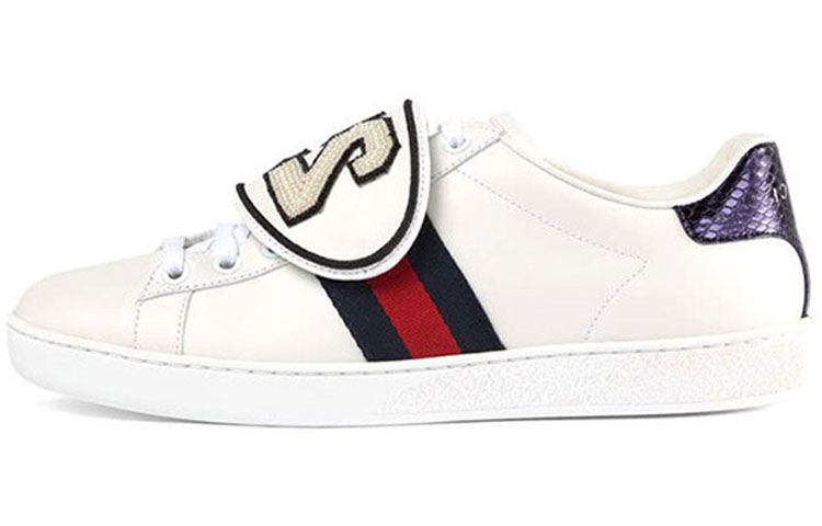 Buy (Women) Gucci Ace Series Stripe Sports Shoe White 481151-DOPH0-9070