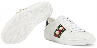 Details for (W) Gucci Ace Studded ''Weiß'' 431887-02JP0-9064