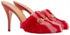 (W) Gucci adidas Originals x 'Selipar Tumit Merah Slip-On' 722441-FAAYJ-8742