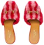 Lookbook adidas originals x GUCCI古馳 編織 露腳跟套足高跟 時尚涼拖鞋 9.5cm 女式 紅色