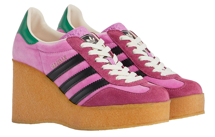 Lookbook (Women) Gucci adidas Originals x Gazelle 'Pink' 725627-FAAQY-5942
