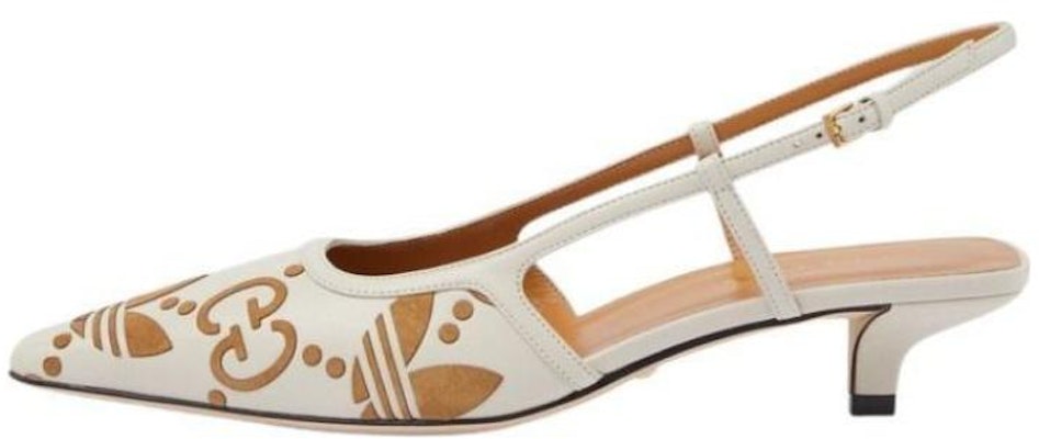 (Women) Gucci adidas Originals x High Heels 'White Leather Trefoil' 722448-AAA3G-9063 Buy (Women) Gucci adidas Originals x High Heels 'White Leather Trefoil' 722448-AAA3G-9063