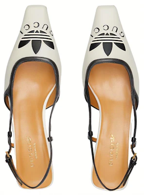 (Women) Gucci adidas Originals x Leather Mule 'White' 702171-BKO60-9160 Lookbook (Women) Gucci adidas Originals x Leather Mule 'White' 702171-BKO60-9160