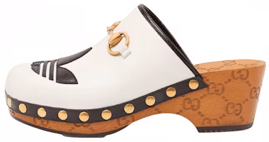 (Women) Gucci adidas Originals x Leather Mules 'White' 702218-DTNP0-9160 (Women) Gucci adidas Originals x Leather Mules 'White' 702218-DTNP0-9160