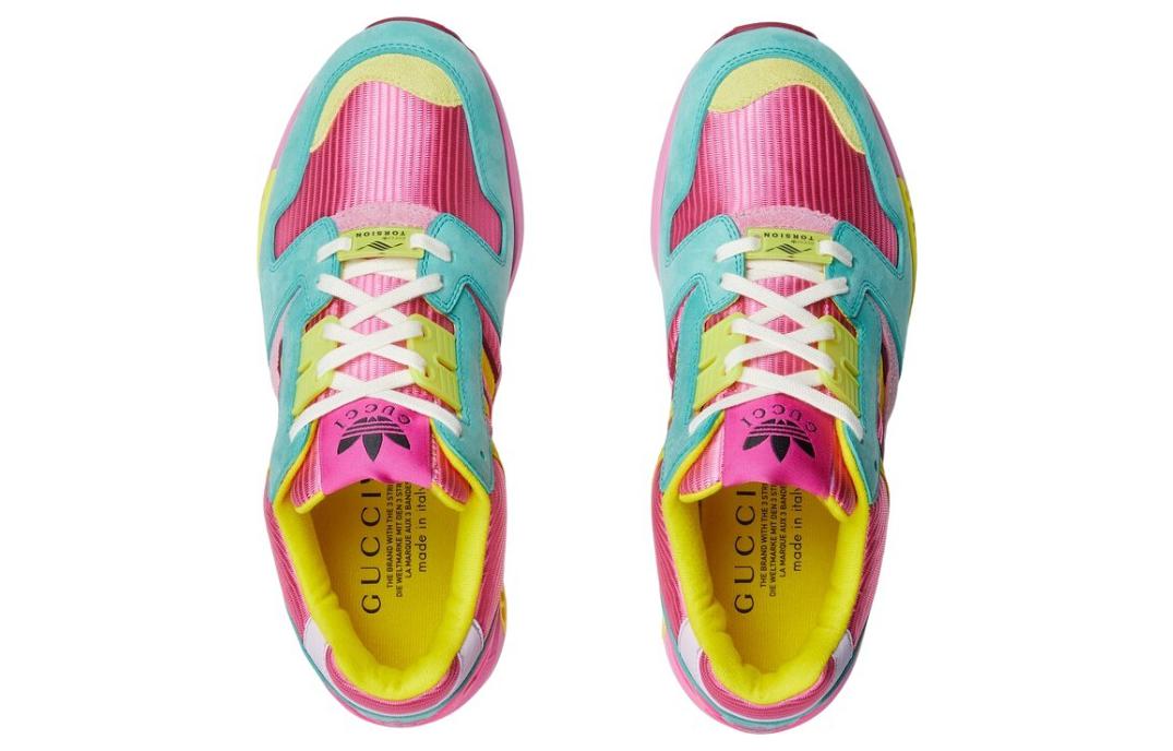 W) adidas×Gucci ZX 8000 ピンクマルチ 722212-AAA9E-3942を購入
