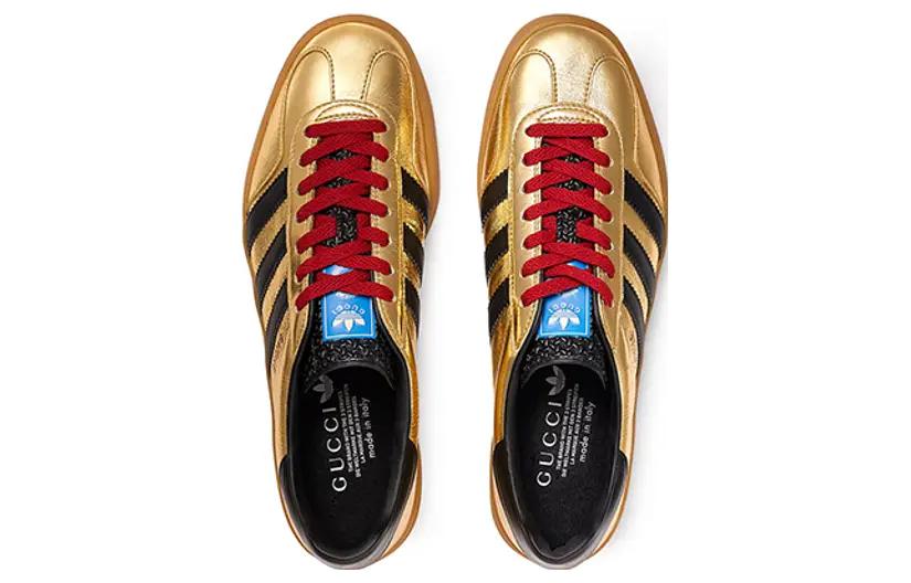 Shop (W) Gucci adidas x Gazelle 'Emas Metalik' 707861-AAA2M-8043