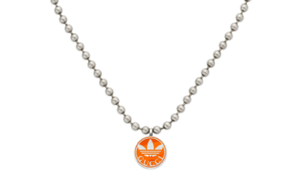 (Women) GUCCI adidas Gucci Silver Logo Necklace  925 Silver 702788J89L08527 圖 2
