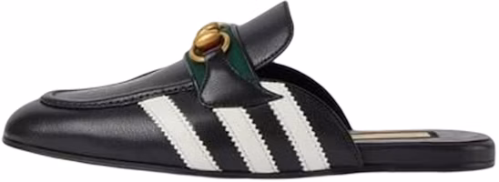 (Women) Gucci adidas X Slipper With Horsebit 'Black' 721482-AAA71-1090 (Women) Gucci adidas X Slipper With Horsebit 'Black' 721482-AAA71-1090