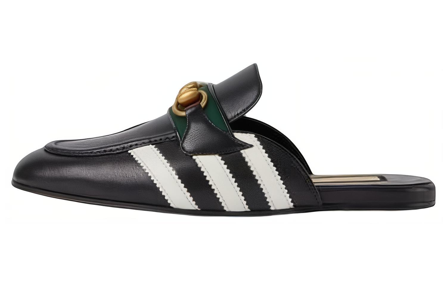 Buy (W) Mule Gucci x adidas avec mors ''Noir'' 721482-AAA71-1090