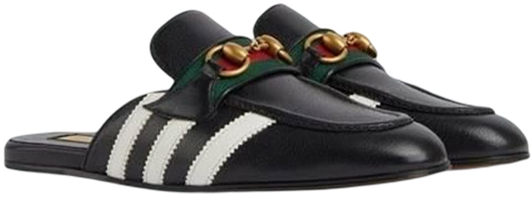 (Women) Gucci adidas X Slipper With Horsebit 'Black' 721482-AAA71-1090 Order (Women) Gucci adidas X Slipper With Horsebit 'Black' 721482-AAA71-1090
