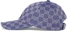 Lookbook (Women) GUCCI Alphabet Pattern Blue Cap. 7484754HG624468