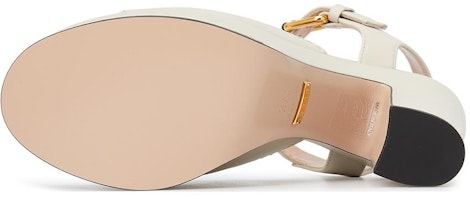 (W) Sandalias de Plataforma Gucci Blancas con Pulsera y Detalle Horsebit 674776-BKO00-9049 Details for (W) Sandalias de Plataforma Gucci Blancas con Pulsera y Detalle Horsebit 674776-BKO00-9049