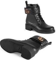 (W) Gucci 双G黑色短靴 670397-17K20-1000 Purchase (W) Gucci 双G黑色短靴 670397-17K20-1000