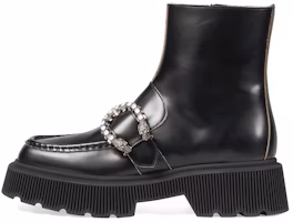 (Women) Gucci Ankle Boot 'Fashion Tiger Head Black' 627291-DS800-1000 (Women) Gucci Ankle Boot 'Fashion Tiger Head Black' 627291-DS800-1000
