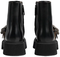 Shop (W) Gucci Stiefelette ''Fashion Tiger Head Schwarz'' 627291-DS800-1000