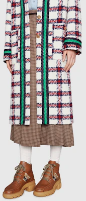 Gucci 古驰 互扣式雙G 時尚短靴 女款 深棕色 Details for Gucci 古驰 互扣式雙G 時尚短靴 女款 深棕色
