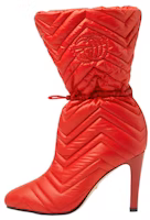 (Women) Gucci Ankle Boot 'Red Heel' 719834-FAAUV-6447 (Women) Gucci Ankle Boot 'Red Heel' 719834-FAAUV-6447