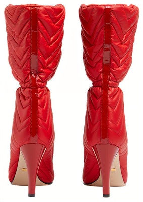 (W) Gucci Ankle Boot 'Red Heel' Sepatu Boot Tumit Merah 719834-FAAUV-6447 Purchase (W) Gucci Ankle Boot 'Red Heel' Sepatu Boot Tumit Merah 719834-FAAUV-6447