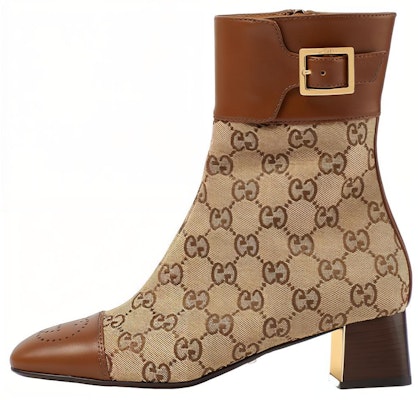 (W) But Ankle Gucci dengan monogram GG 'Coklat Beige' 700023-21HH0-2582 Buy (W) But Ankle Gucci dengan monogram GG 'Coklat Beige' 700023-21HH0-2582