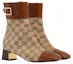 Order (W) But Ankle Gucci dengan monogram GG 'Coklat Beige' 700023-21HH0-2582