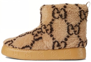 (Women) Gucci Ankle Snow Boots 'Brown Velvet' 762178-FACLO-9744 (Women) Gucci Ankle Snow Boots 'Brown Velvet' 762178-FACLO-9744