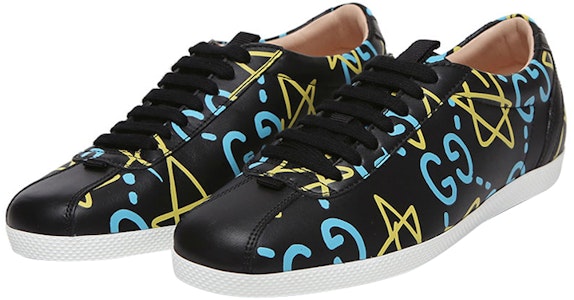 (W) グッチ アポロ スター GGロゴ ブラックレザー 408527-DSV30-1075 Lookbook (W) グッチ アポロ スター GGロゴ ブラックレザー 408527-DSV30-1075