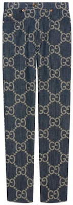 (W) Gucci Aria SS22 Seluar Jeans Biru Corak Super Double G 678811-XDBTX-4492 Buy (W) Gucci Aria SS22 Seluar Jeans Biru Corak Super Double G 678811-XDBTX-4492