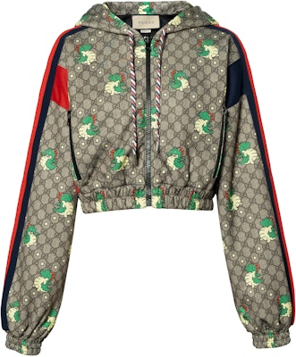 (W) Gucci Hoodie Jaket Knit Motif Baby Dragon Beige SS24 774201-XJGD7-2139 Buy (W) Gucci Hoodie Jaket Knit Motif Baby Dragon Beige SS24 774201-XJGD7-2139